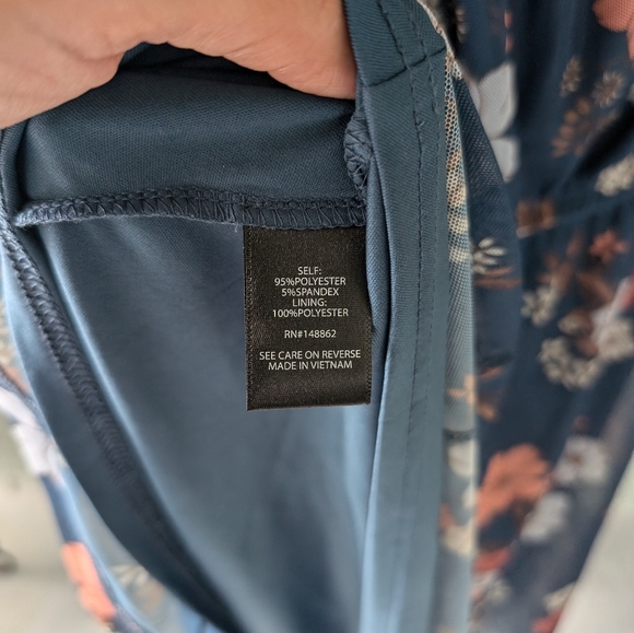 Torrid cold‎ should floral dress size 6xl - Picture 8 of 10